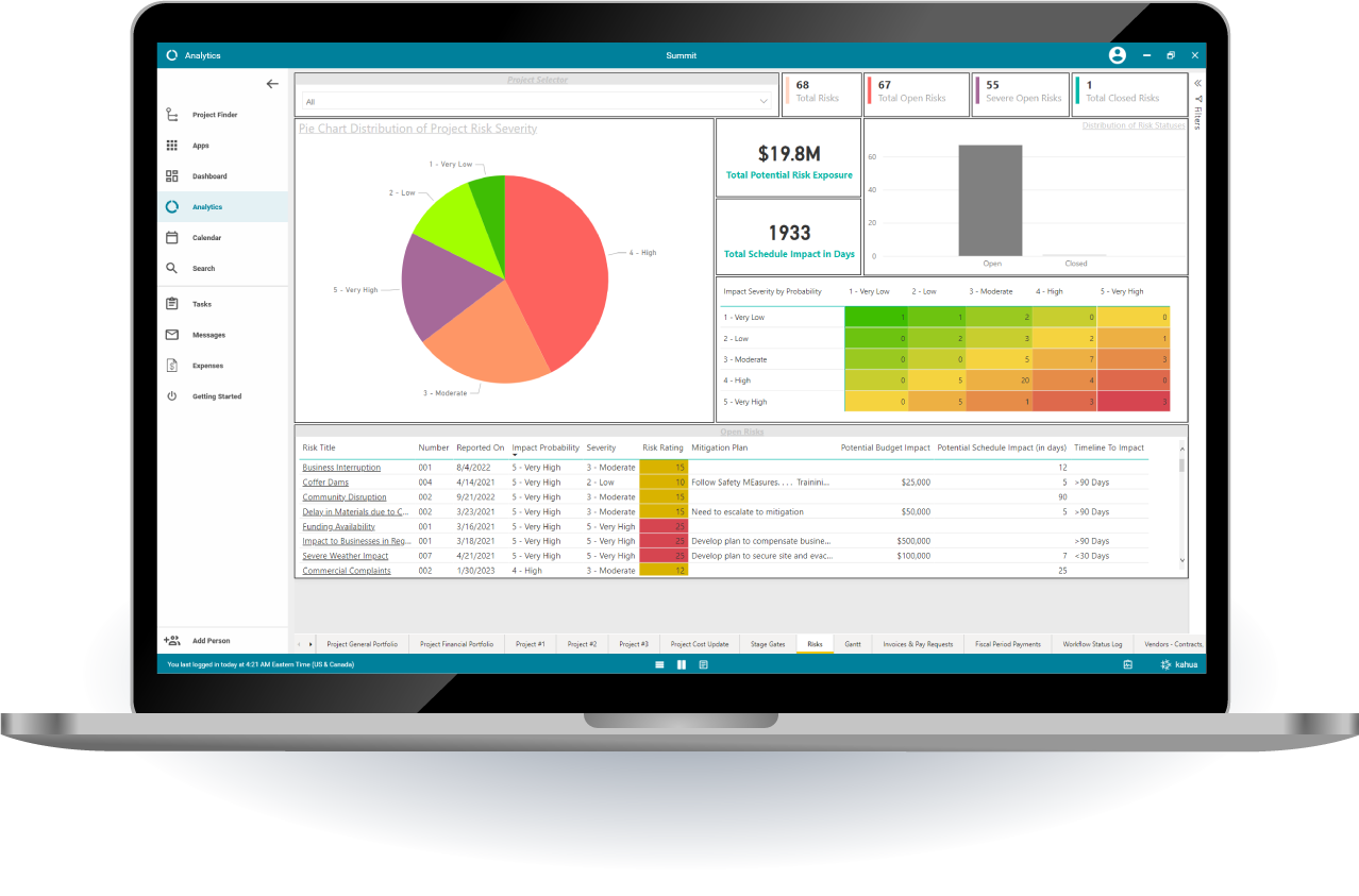 Reporting & Analytics | Kahua Construction Management Platform