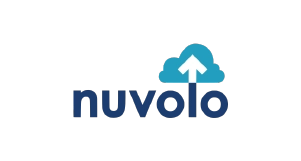 Nuvolo logo with the word nuvolo in blue below a blue cloud graphic featuring an upward arrow inside the cloud.